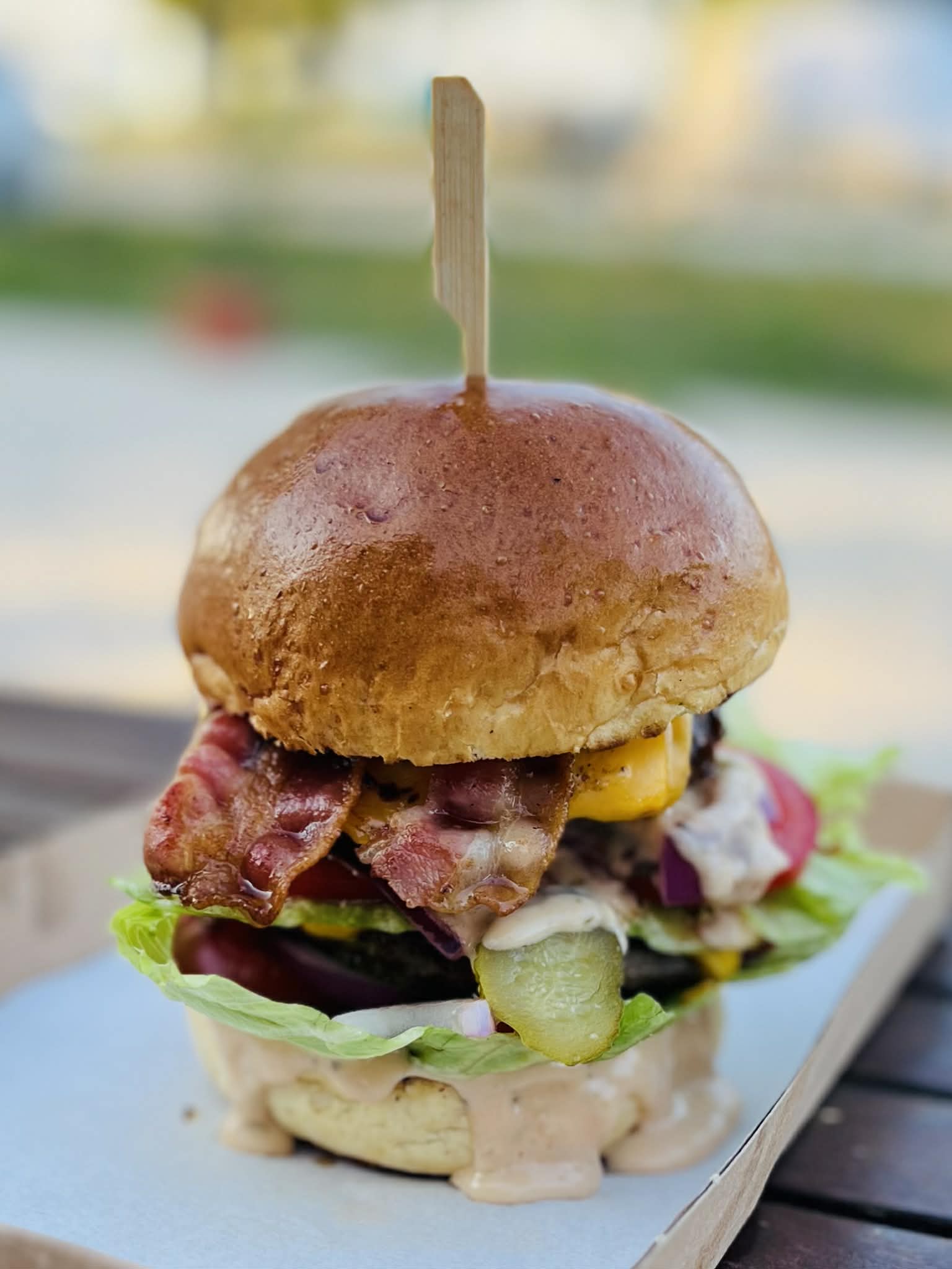 Baconos Chedar Burger